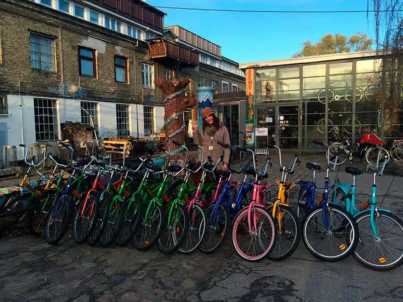 Bicicletas de colores, Christiania