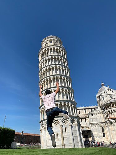 Torre inclinada de Pisa ciudades de Italia