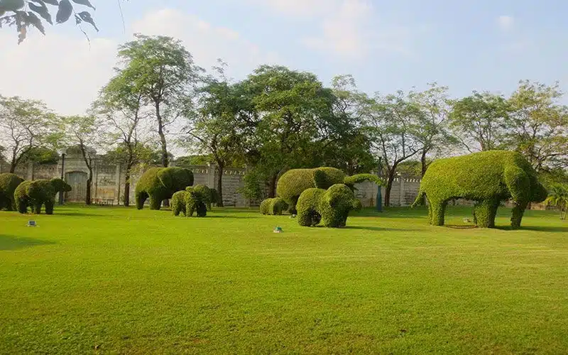 Jardines del Palacio de Verano Bangkok