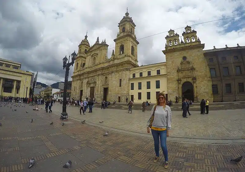 Plaza Bolívar sitios turísticos de Bogotá