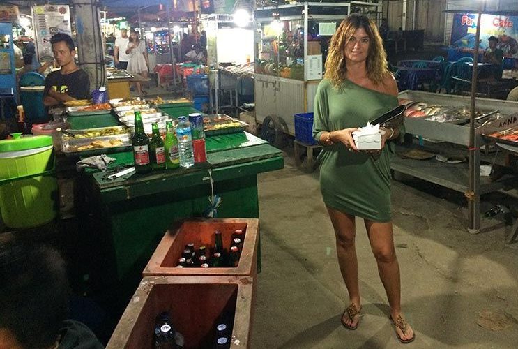 Qué hacer en las Islas Gili: mercado nocturno en Gili Trawangan