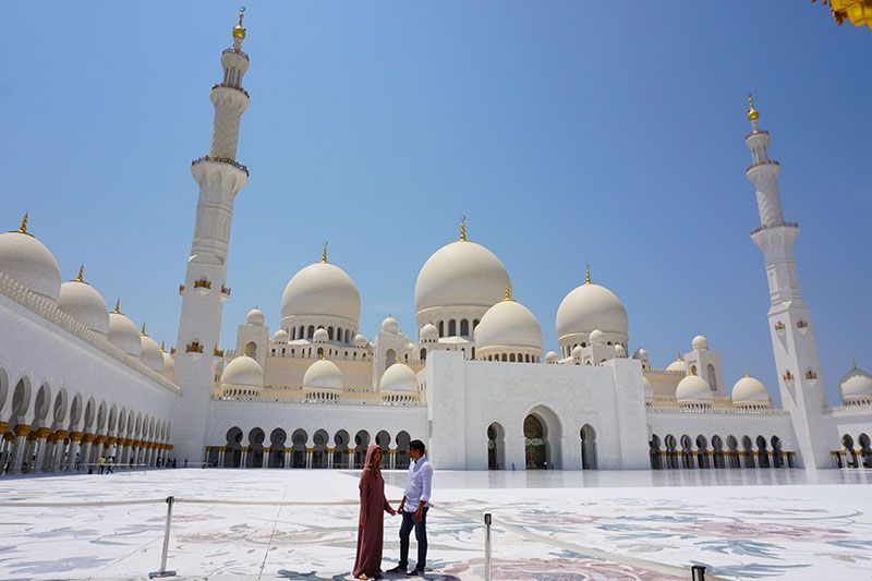 Cómo visitar la Gran Mezquita de Abu Dhabi: Sheikh Zayed 🕌