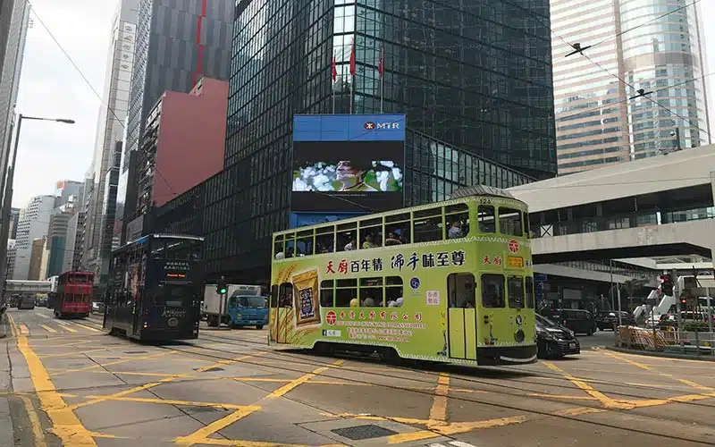transporte en Hong Kong