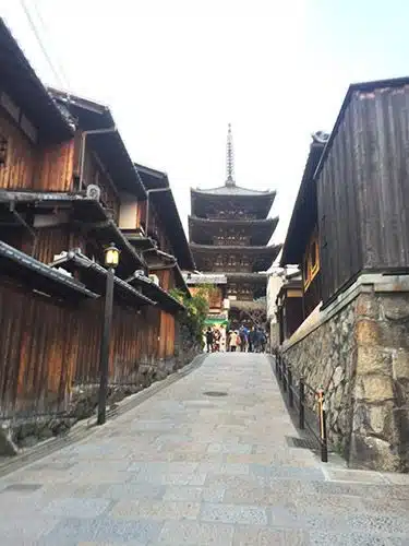 Calles Sannenzaka y Ninenzaka Kioto