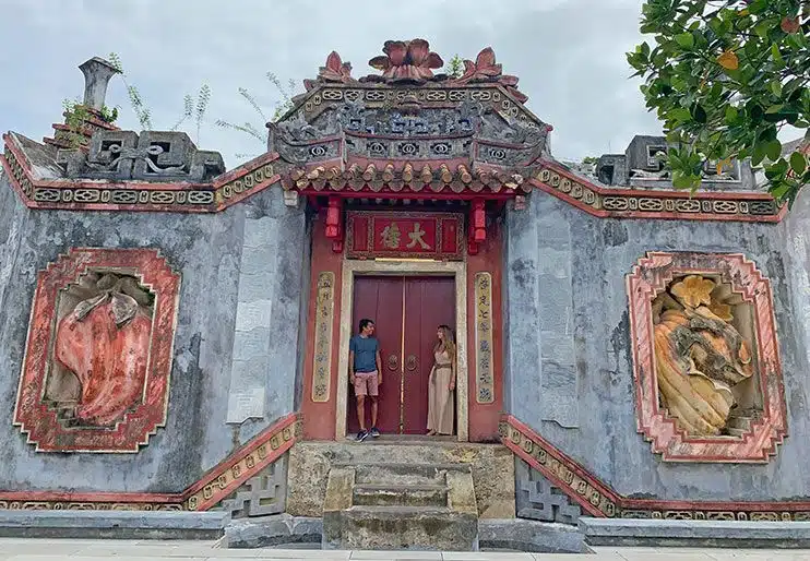 Ba Mu Temple Gate Hoi An