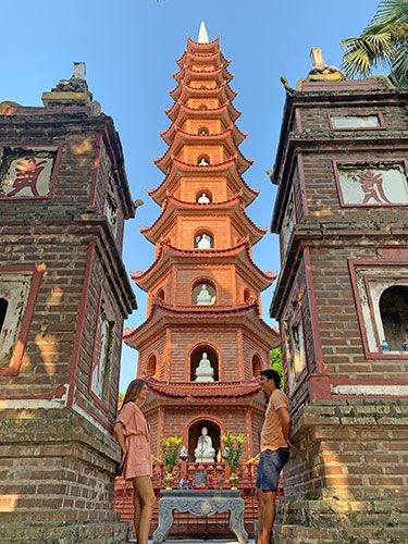 Pagoda Tran Quoc Hanoi