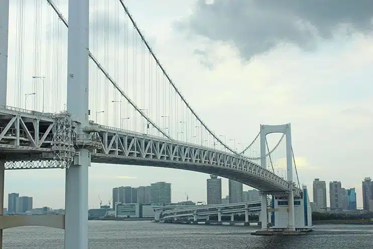 Rainbow bridge Odaiba Tokio