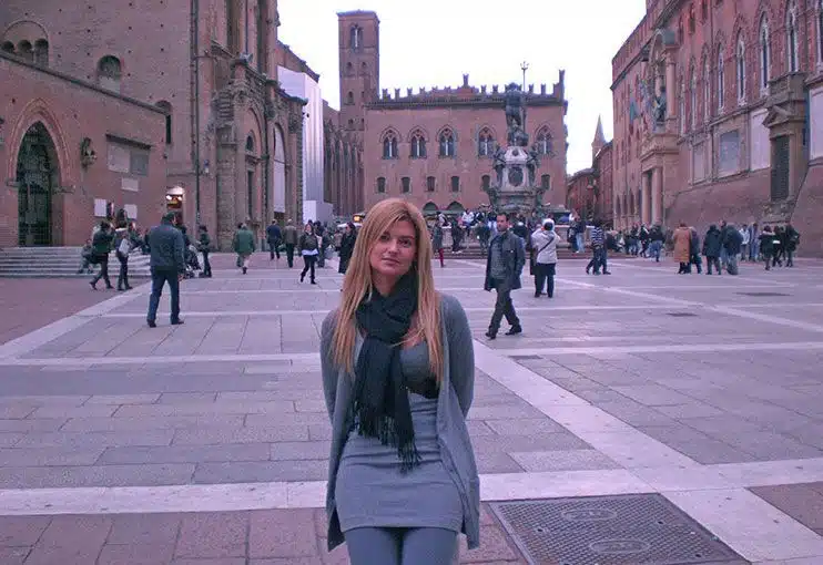 Piazza Maggiore Bolonia