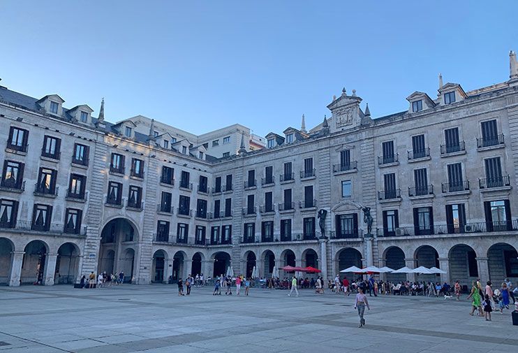 Plaza Porticada Santander