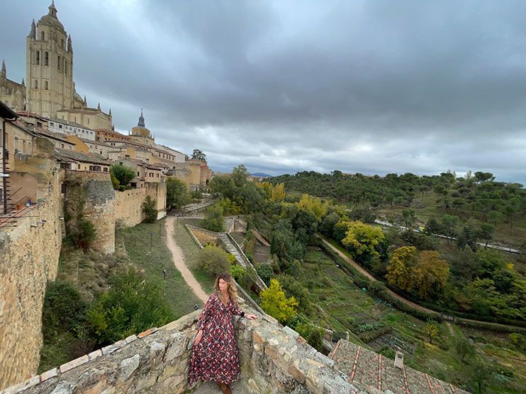 Mirador del museo de Segovia