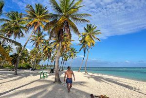 Playa El Canto de la playa, Isla Saona - República Dominicana