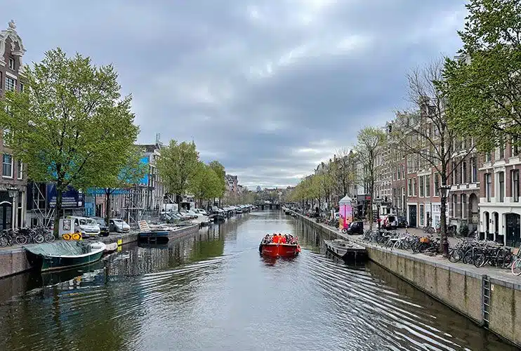 Canales de Ámsterdam: Prinsengratch