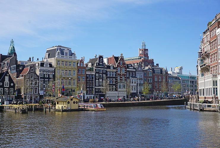 Crucero por los canales de Ámsterdam