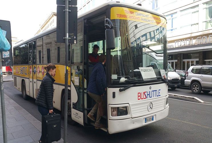 Como ir del aeropuerto Fiumicino a Roma