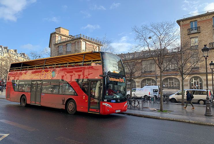 Bus turístico de París