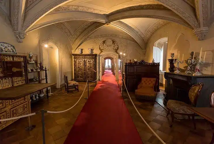 Habitación de la reina Amelia, Palacio da Pena