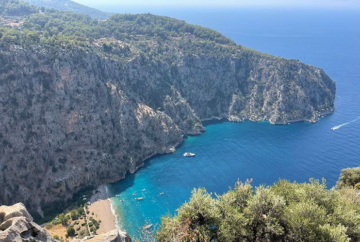 Ruta por Turquía Valle de las mariposas