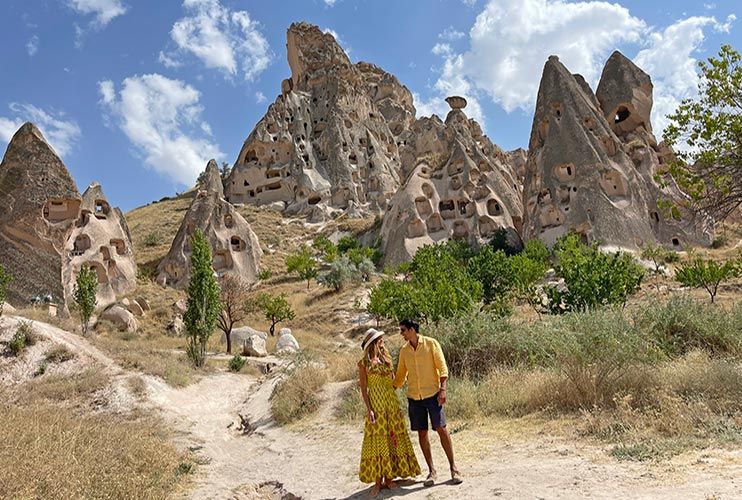 Valle de Uchisar excursiones desde estambul