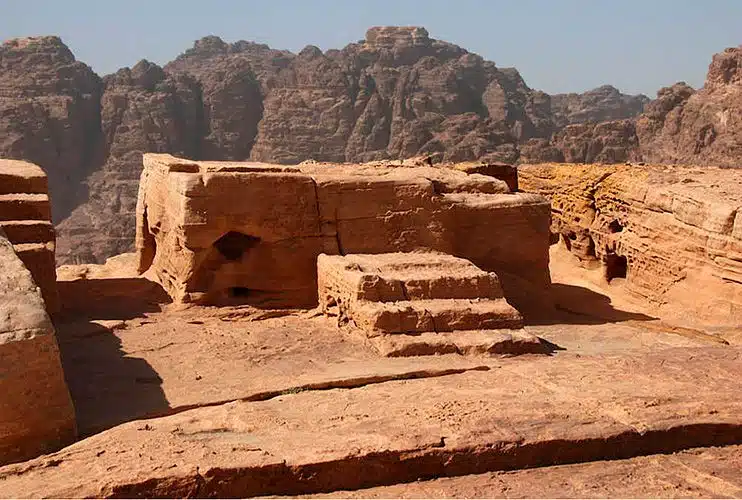 Altar de los sacrificios Petra