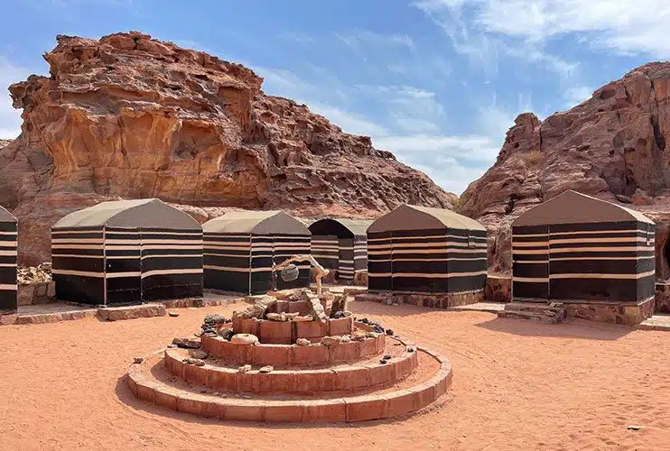 Campamentos en Wadi Rum