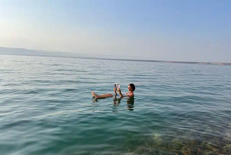 Flotar en el Mar Muerto