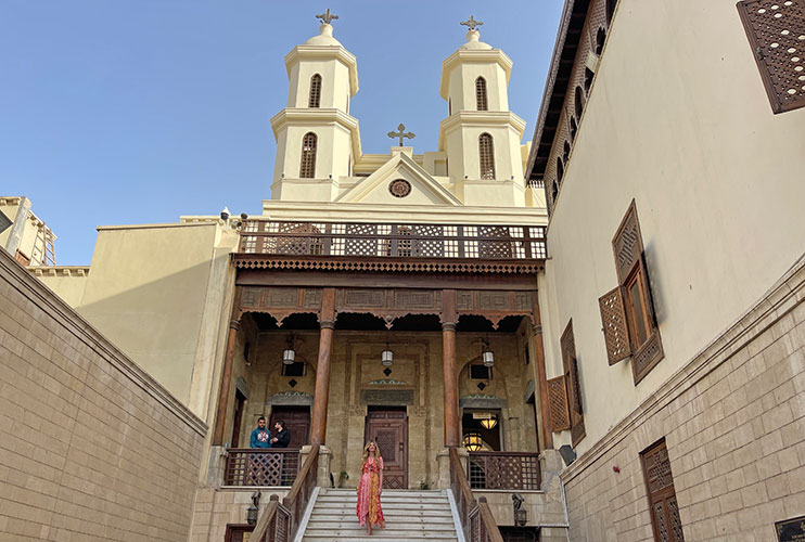 Iglesia colgante de El Cairo