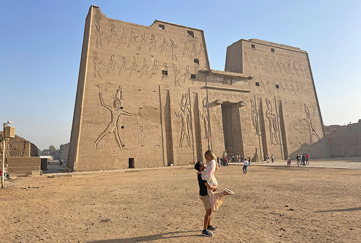 ruta por egipto Templo de Edfu