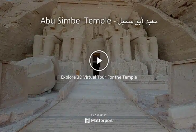 Visita virtual a los Templos de Abu Simbel