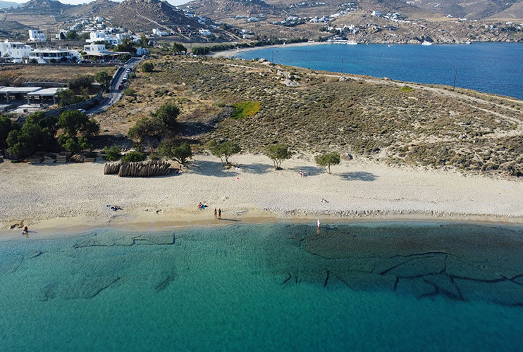 Playa de Agia Anna Mykonos