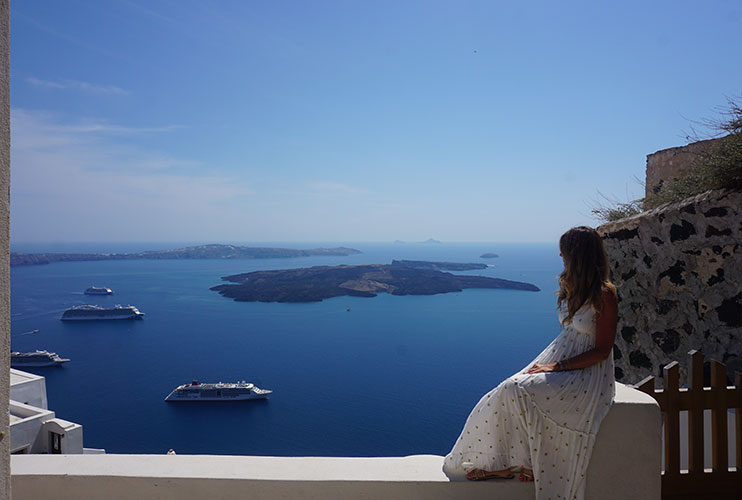 La Caldera, que ver en Santorini