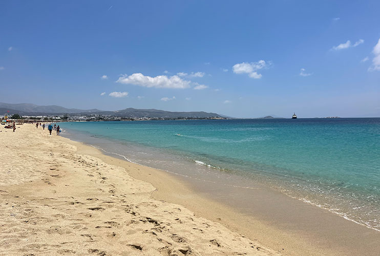 Playa de Agios Prokopios Naxos