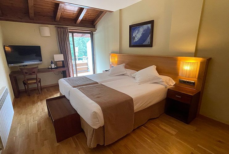 Nuestro hotel en el Valle de Arán