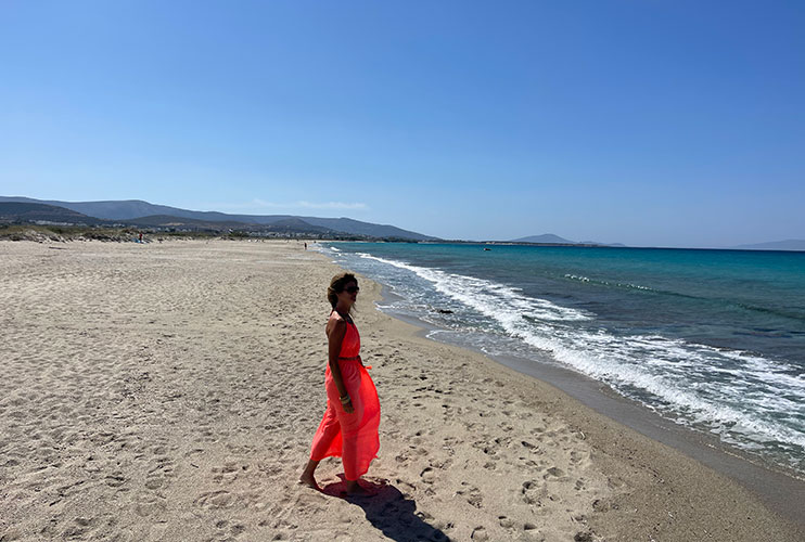 Playa de Kastraki Naxos