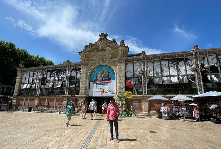 Mercado de Les Halles Narbona