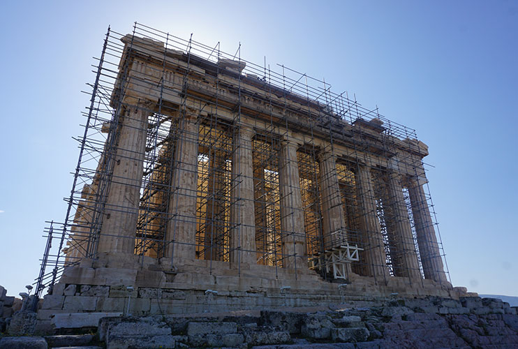 Restauración del Partenón de Atenas