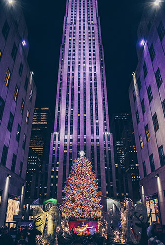 Árbol de Navidad Rockefeller center