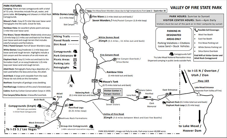 Plano para visitar Valley of Fire State Park