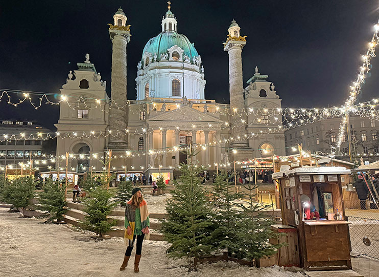 Mercado navideño Karlsplatz Art Advent
