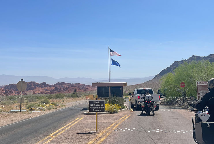 Entrada al Valley of Fire