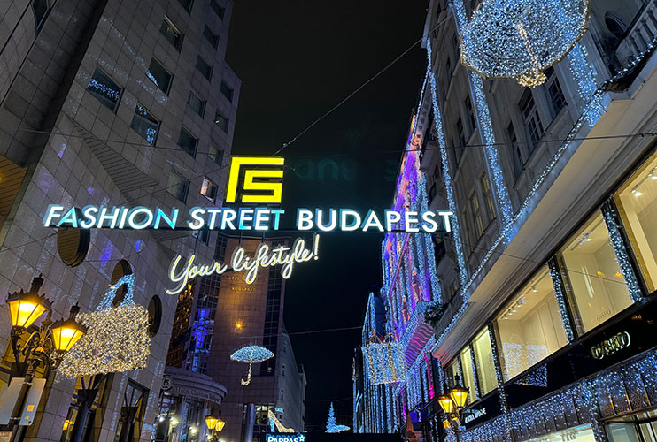 Fashion street Budapest