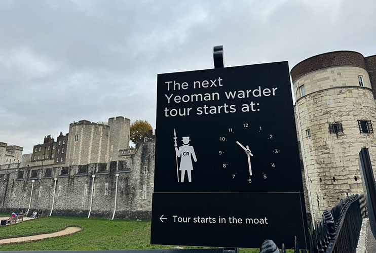 Horarios Torre de Londres