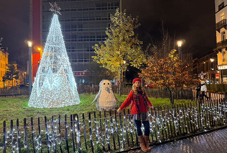 Luces de Navidad en Bruselas