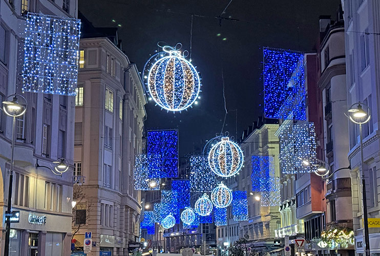 Luces de Navidad en Estrasburgo