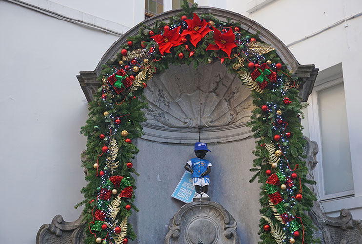 Manneken Pis que ver en Bruselas