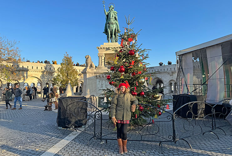 Mercado navideño del Bastión de los pescadores