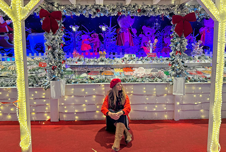 Mercado navideño de la Plaza Monnaie, Bruselas