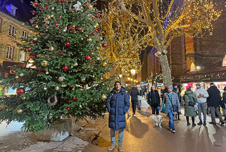 Mercado navideño de la Place des Dominicains Colmar