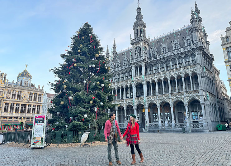 Bruselas en Navidad