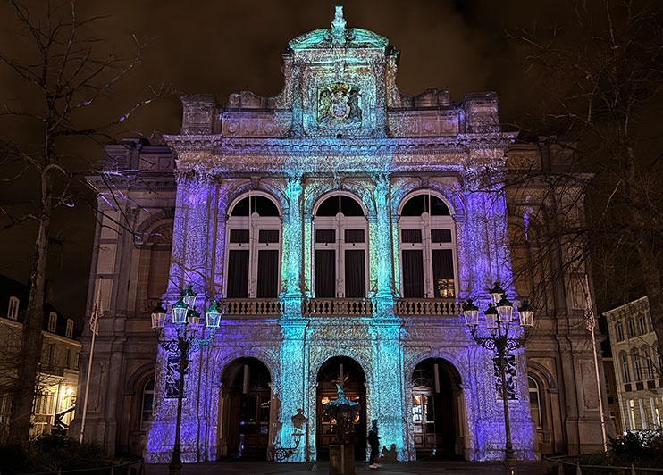 Luces de Navidad Brujas