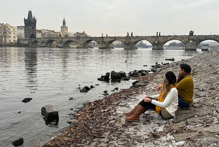 Praga en Navidad